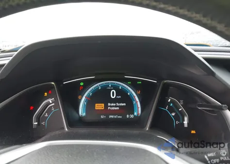 2017 Honda Civic Touring z USA, uszkodzony, nr VIN 2HGFC1F9XHH634745